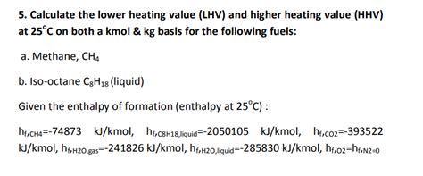 lhjhv|how to calculate lower heating value.